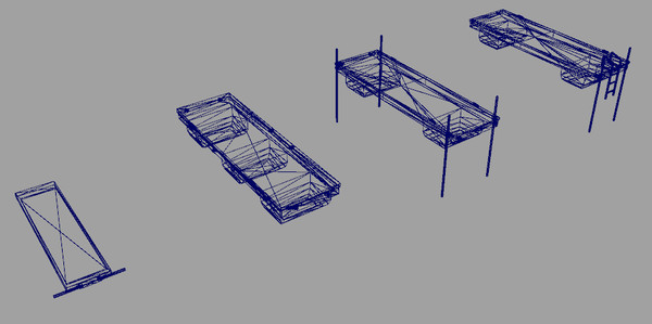 log cabin dock combo 3d obj - Log Cabin--Boat Dock GAME READY 360 View by Monkey Wrench